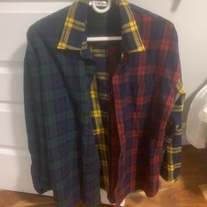 Muti colored Flannel